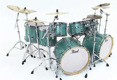 Pearl Music City Referência personalizada Kit de bateria de contrabaixo puro