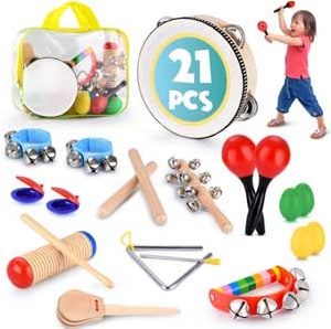 Percussão Pedagógica e Musical para Crianças de Bébé