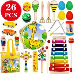 ToyerBeeMusical percussão infantil