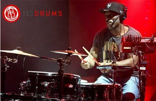 180 Tambores aulas de bateria online