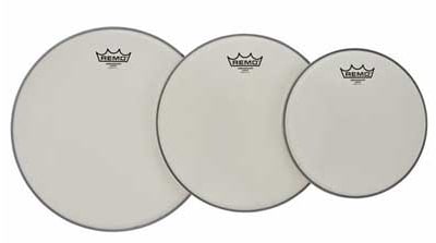 O embaixador Remo Coated drumhead