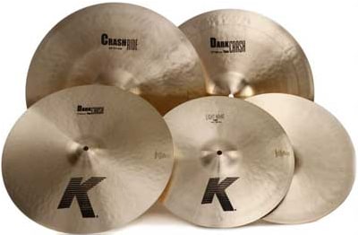 O pacote Zildjian K Cymbal