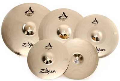O Zildjian A Pacote personalizado de címbalos