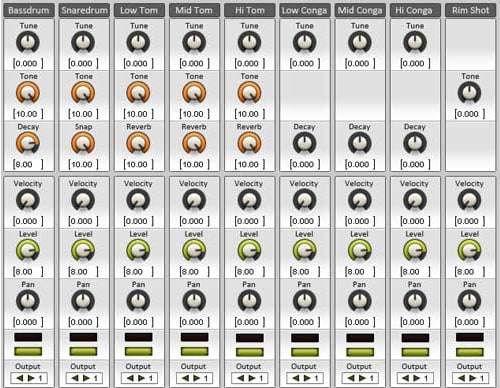 A Bateria TS 808 VST