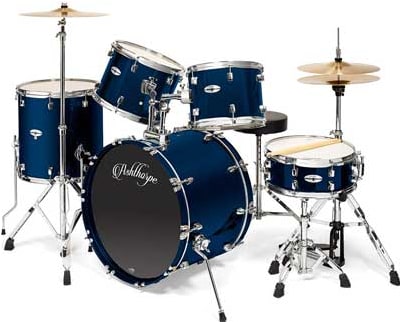 Conjunto de Tambor Iniciante Ashthorpe 5 Peças