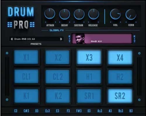 Drum Pro VST para tambores