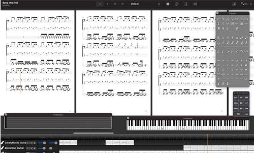 A aplicação Reflow Score Writer