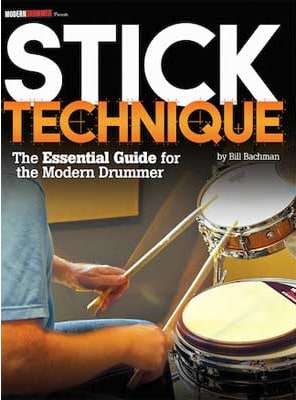 O livro Baterista Moderno apresenta Técnica de Bastão