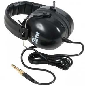 O capacete Vic Firth para bateristas