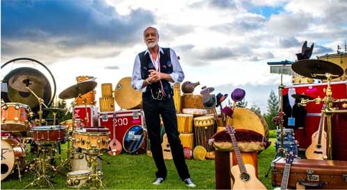 Conjunto de bateria do cocktail de Mick Fleetwood
