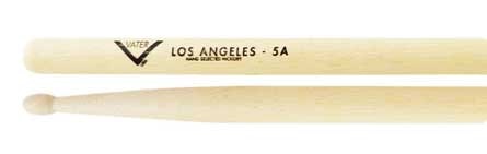 Vater 5A Madeira los angeles Ponta Hickory baquetas