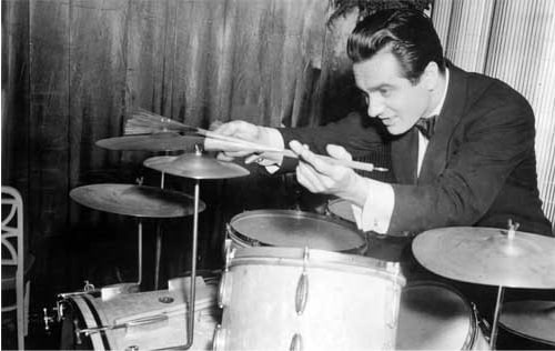 Baterista Gene Krupa
