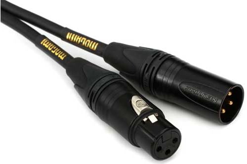 O cabo Mogami Gold Series XLR