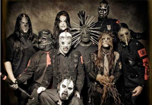 A banda metálica Slipknot