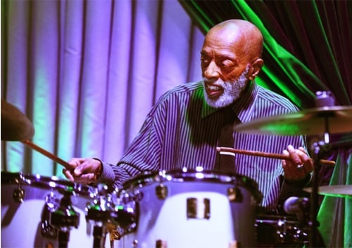O baterista de jazz Roy Haynes