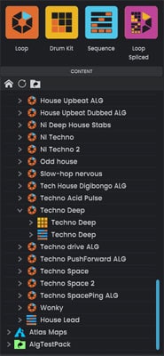Navegação no plugin do Atlas 2