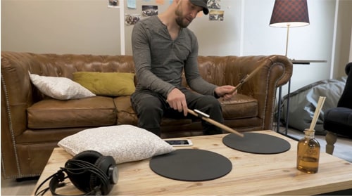 A bateria virtual Senstroke