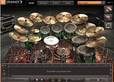 O EZdrummer 2 Plugin de Bateria
