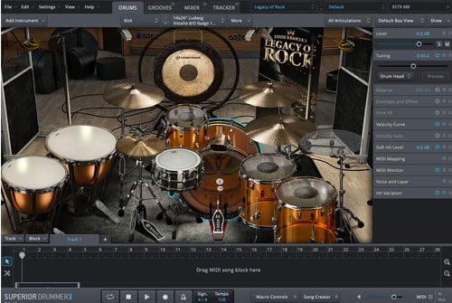 Baterista Superior 3 Plugin de Bateria