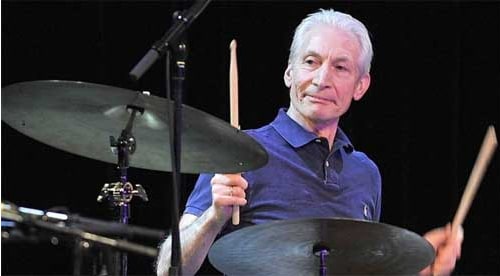 Baterista Charlie Watts