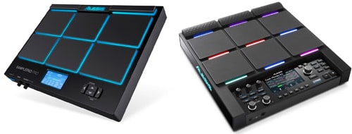 O Alesis SamplePad Pro e o Alesis Strike Multipad