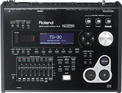 O módulo de bateria Roland TD-30KV