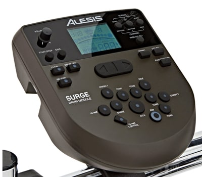 O módulo de bateria electrónica Alesis Surge Mesh Kit