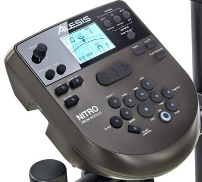 O módulo de bateria do Alesis Nitro Mesh