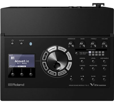 O módulo de tambor Roland TD-17KVX