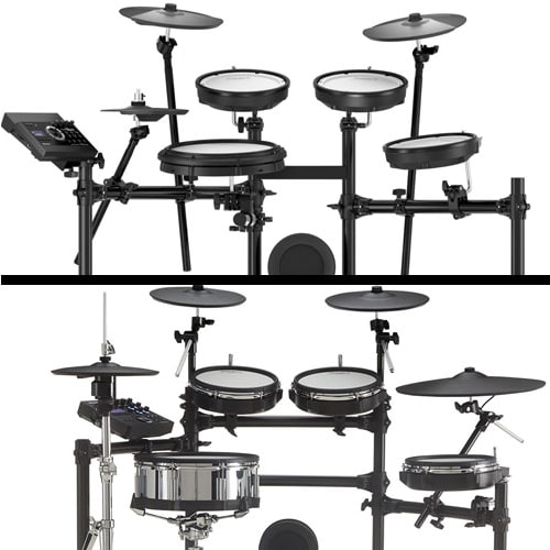 As diferenças entre o Roland TD-17KV e o Roland TD-27KV