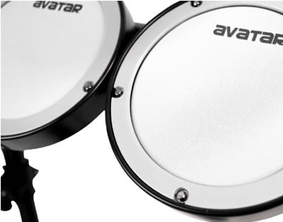 As pastilhas do kit de bateria electrónica Avatar HXW SD61-5