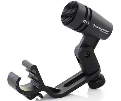 O microfone Sennheiser E604 tom