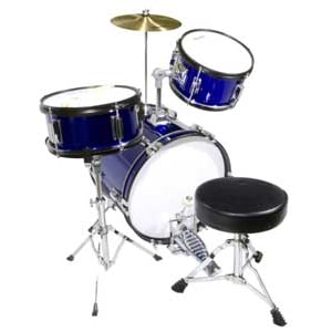 Conjunto de bateria Mendini júnior de Cecilio
