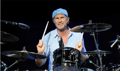 Baterista Chad Smith