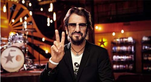 Baterista Ringo Starr