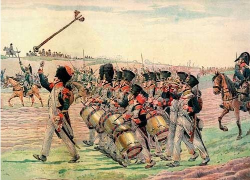 Os tambores de guerra