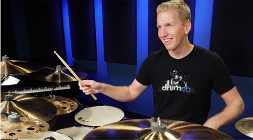 Pistas de tambores em FreeDrumLessons