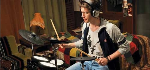 O nível de ruído da bateria em decibéis