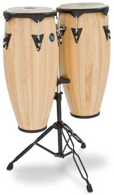Percussão latina LP Cidade Madeira Congas