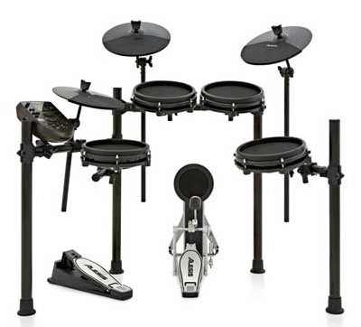 O kit de bateria electrónica Alesis Nitro Mesh Kit
