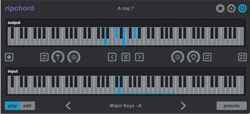 O plugin de geração de acordes Ripchord