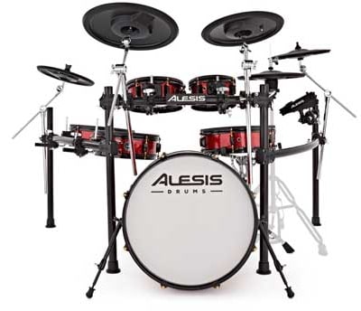 O kit de tambor metálico Alesis Strike Pro SE