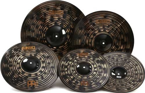Meinl Clássico de címbalos escuros personalizados para metal