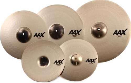 Conjunto Promocional Sabian AAX para címbalos metálicos