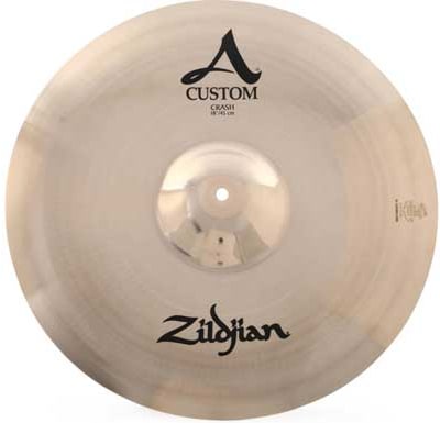 O Zildjian A Custom 18 crash cymbal