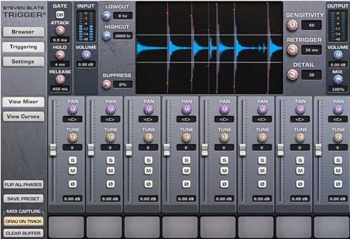O Trigger 2 Platinum plugin de Steven Slate