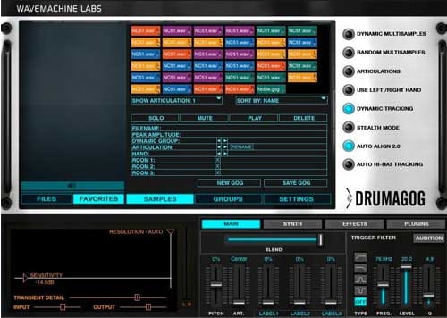 Drumagog 5 plugin da Wavemachine Labs