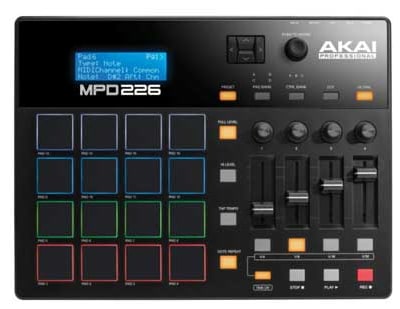 Um controlador MIDI para estúdios de gravação